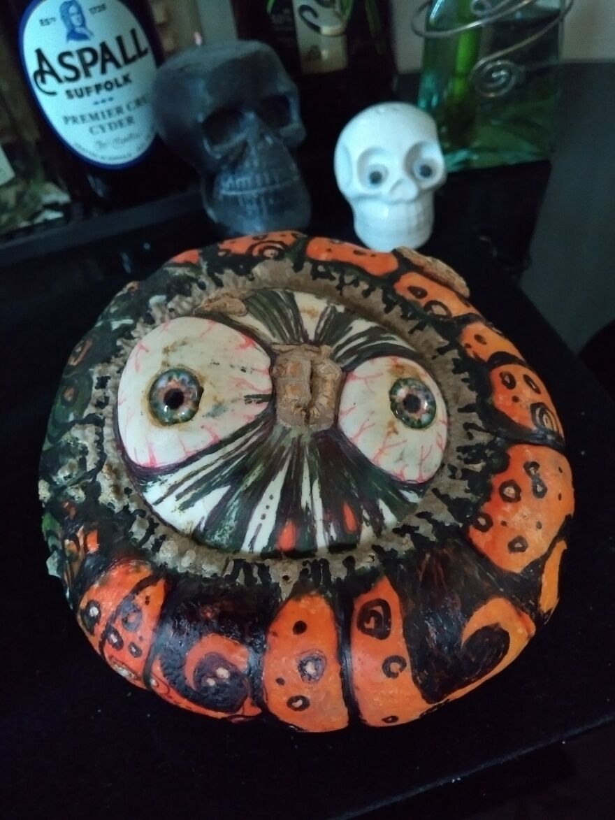 My Halloween Pumpkins From The Past Few Years