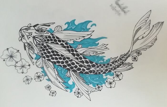 I Hope You Like Koi Fishes :d