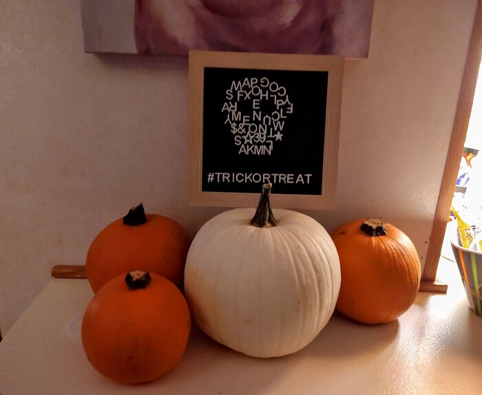 Not The Most Original, But Easier To Make A Skull Out Of Random Letters Than I Thought It Would Be