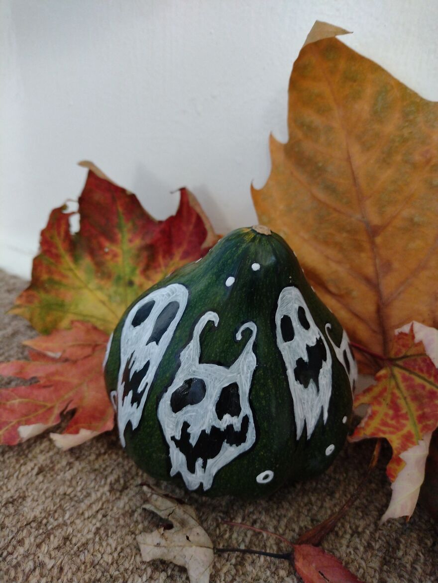 My Halloween Pumpkins From The Past Few Years