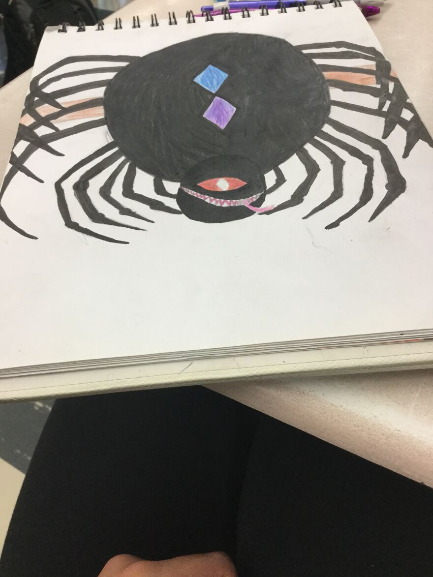 Drawing Demons That Visit Me At Night (Im A Spiritual Person)