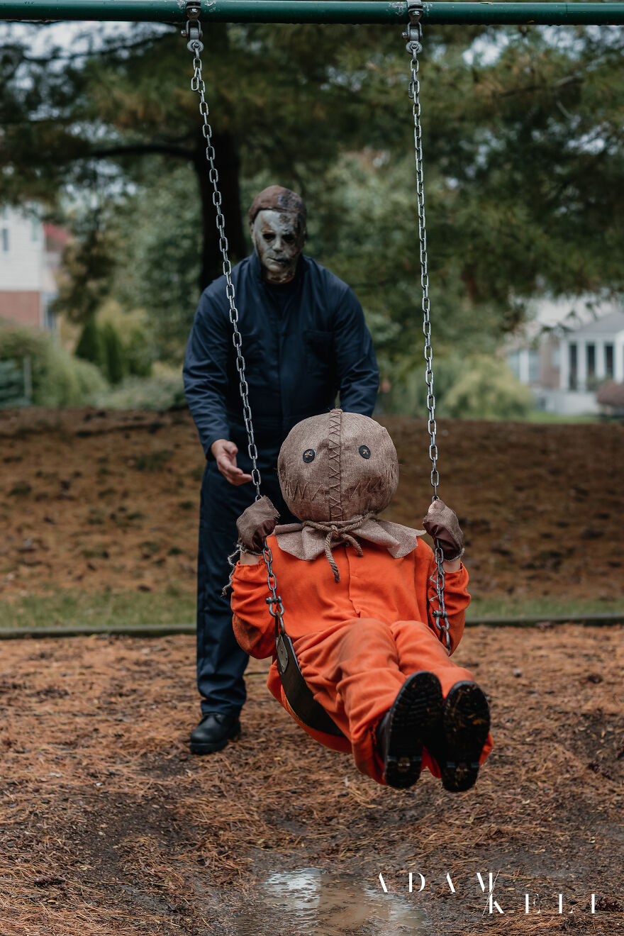 Fun Halloween Adventures With Michael Myers & Sam