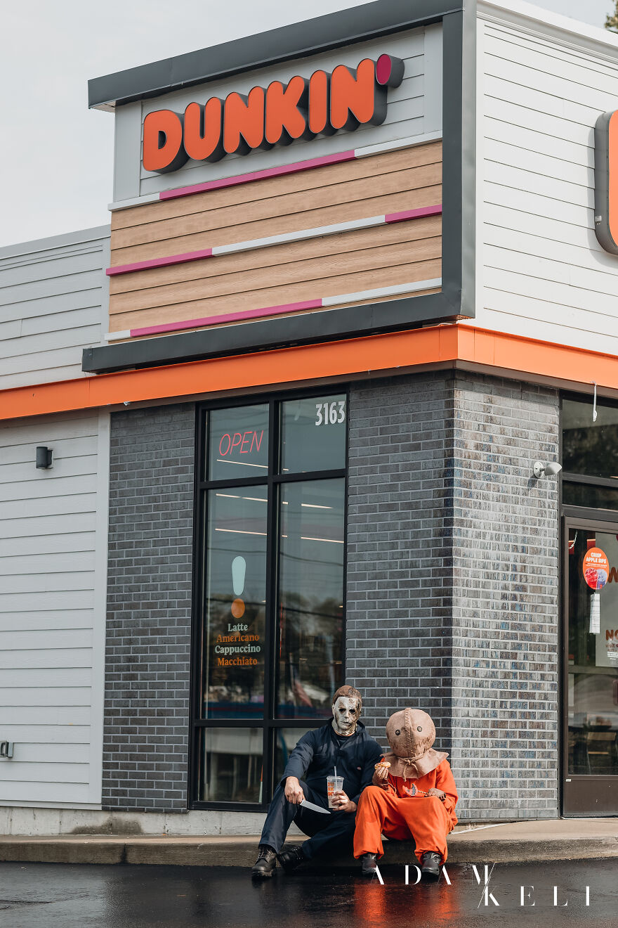 Fun Halloween Adventures With Michael Myers & Sam