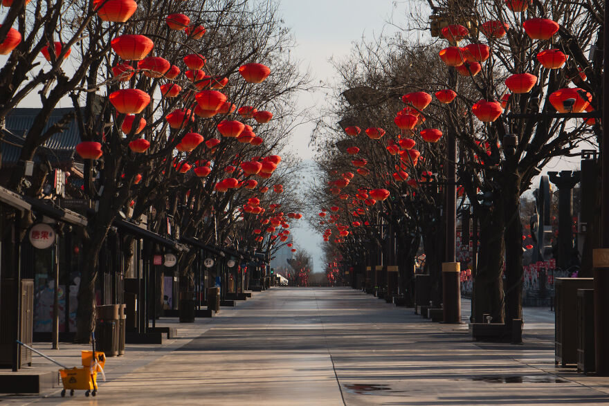 Usually Thousands Of People Are Here On A Quiet Day