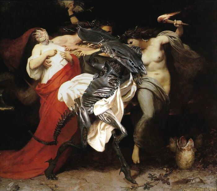 In Honor Of Halloween, Digital Artists "Terrorize" Their Skills In Classic Paintings