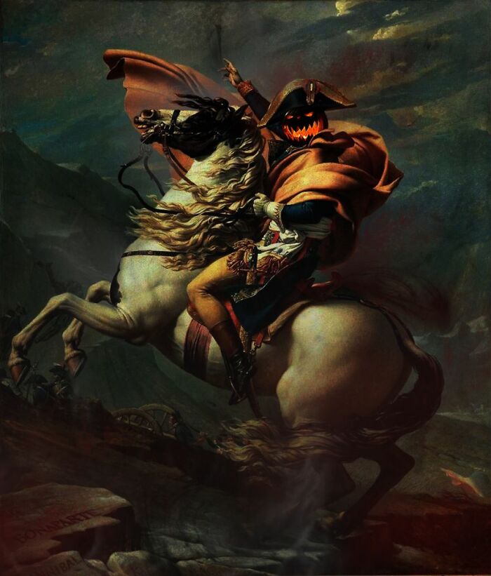 In Honor Of Halloween, Digital Artists "Terrorize" Their Skills In Classic Paintings