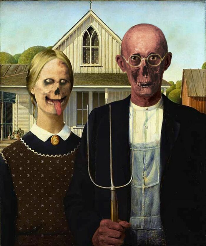In Honor Of Halloween, Digital Artists "Terrorize" Their Skills In Classic Paintings
