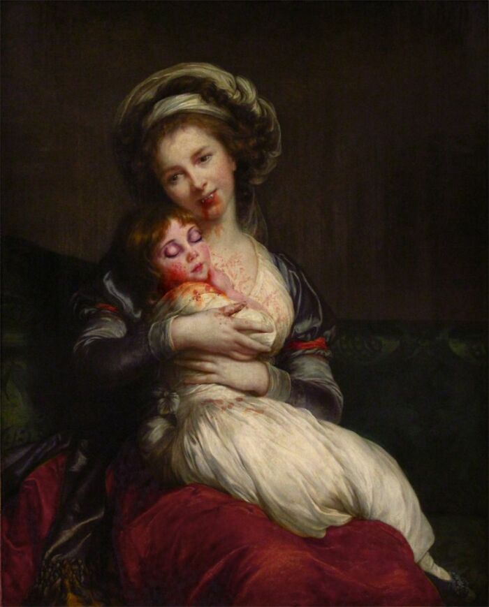 In Honor Of Halloween, Digital Artists "Terrorize" Their Skills In Classic Paintings