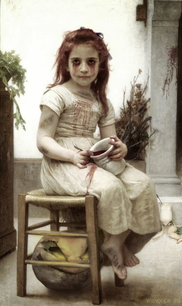 In Honor Of Halloween, Digital Artists "Terrorize" Their Skills In Classic Paintings