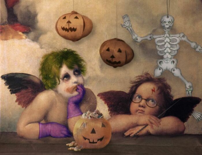 In Honor Of Halloween, Digital Artists "Terrorize" Their Skills In Classic Paintings