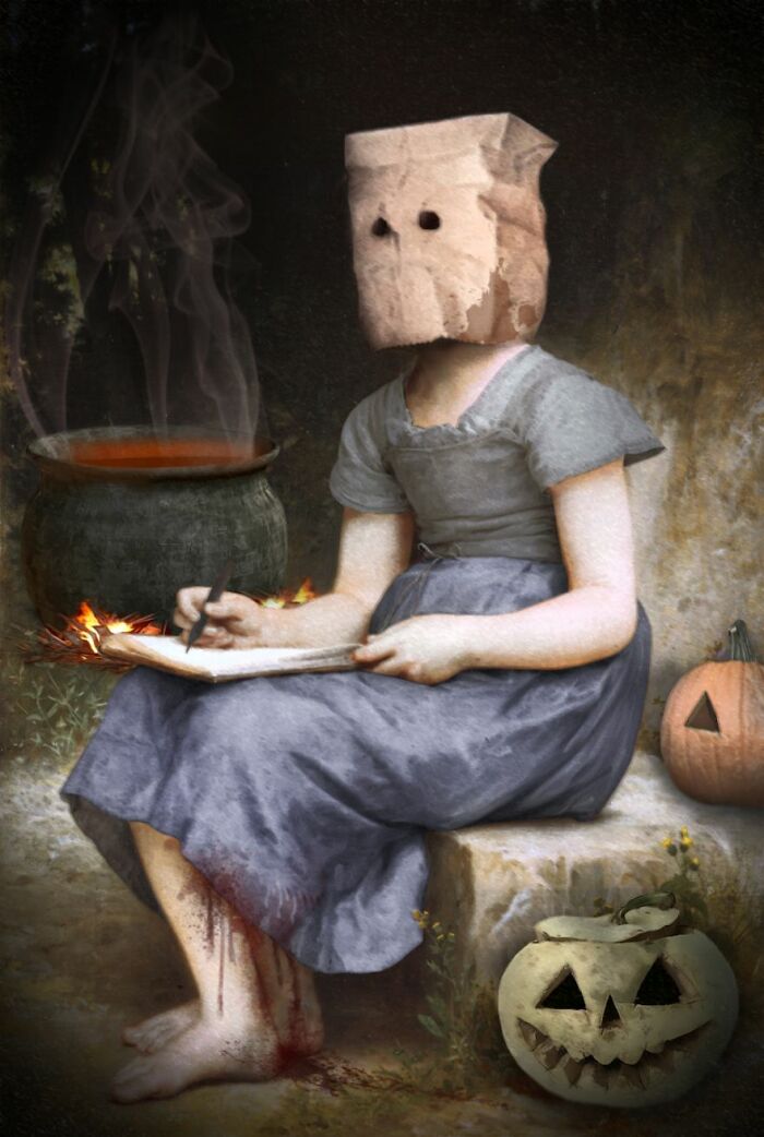 In Honor Of Halloween, Digital Artists "Terrorize" Their Skills In Classic Paintings