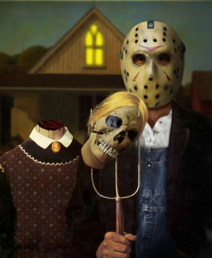 In Honor Of Halloween, Digital Artists "Terrorize" Their Skills In Classic Paintings