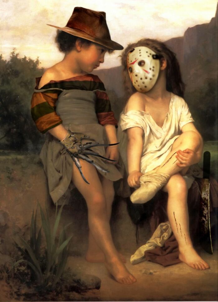 In Honor Of Halloween, Digital Artists "Terrorize" Their Skills In Classic Paintings