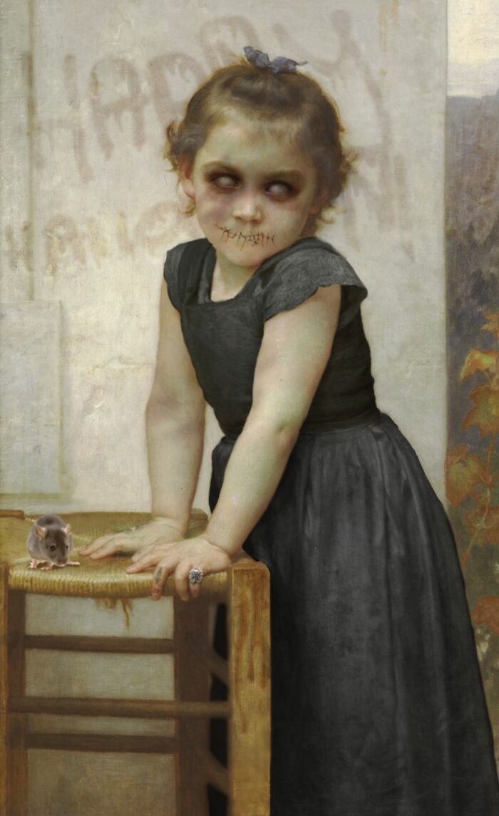 In Honor Of Halloween, Digital Artists "Terrorize" Their Skills In Classic Paintings