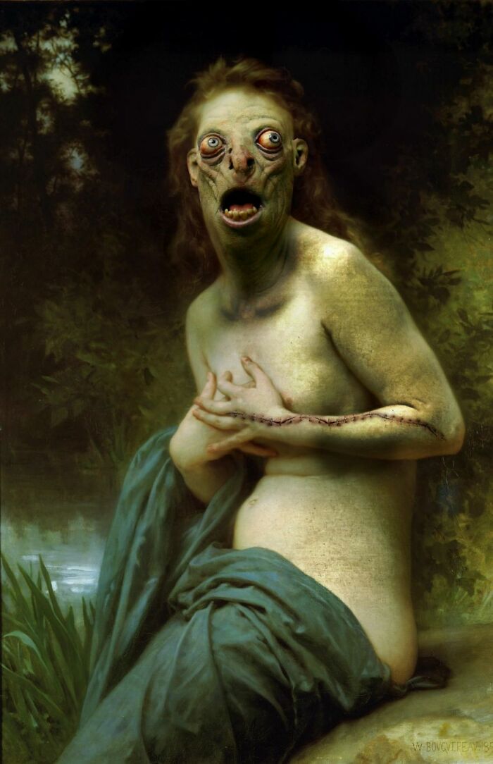 In Honor Of Halloween, Digital Artists "Terrorize" Their Skills In Classic Paintings