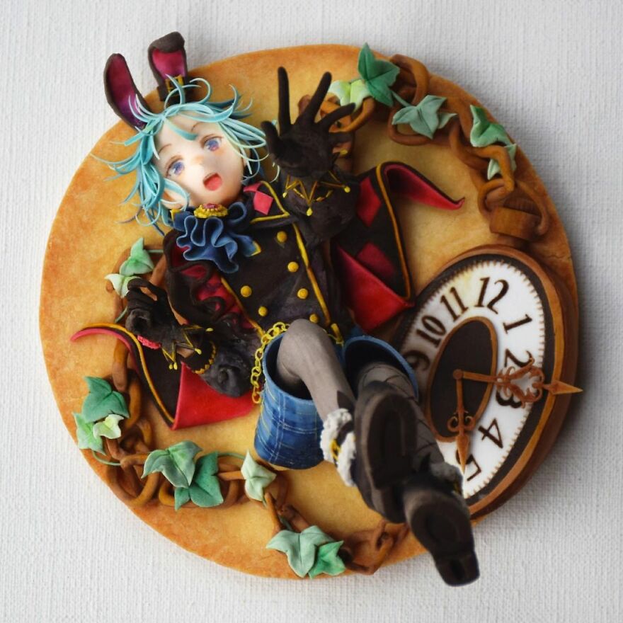 Japanese Artist Transforms Decorated Cookies Into Works Of Art That Seem To Want To Jump Out Of Place (53 Pics)