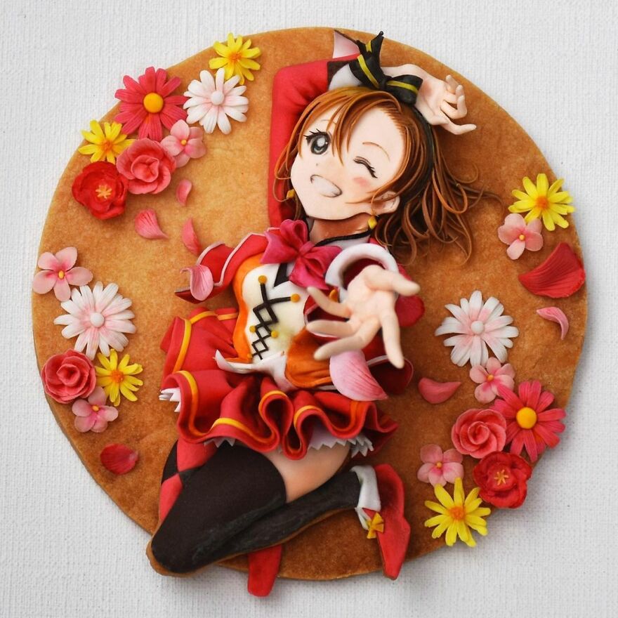 Japanese Artist Transforms Decorated Cookies Into Works Of Art That Seem To Want To Jump Out Of Place (53 Pics)