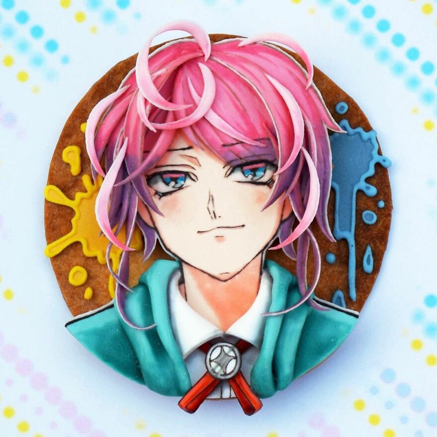 Japanese Artist Transforms Decorated Cookies Into Works Of Art That Seem To Want To Jump Out Of Place (53 Pics)