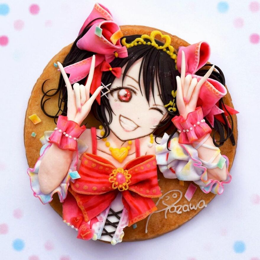 Japanese Artist Transforms Decorated Cookies Into Works Of Art That Seem To Want To Jump Out Of Place (53 Pics)