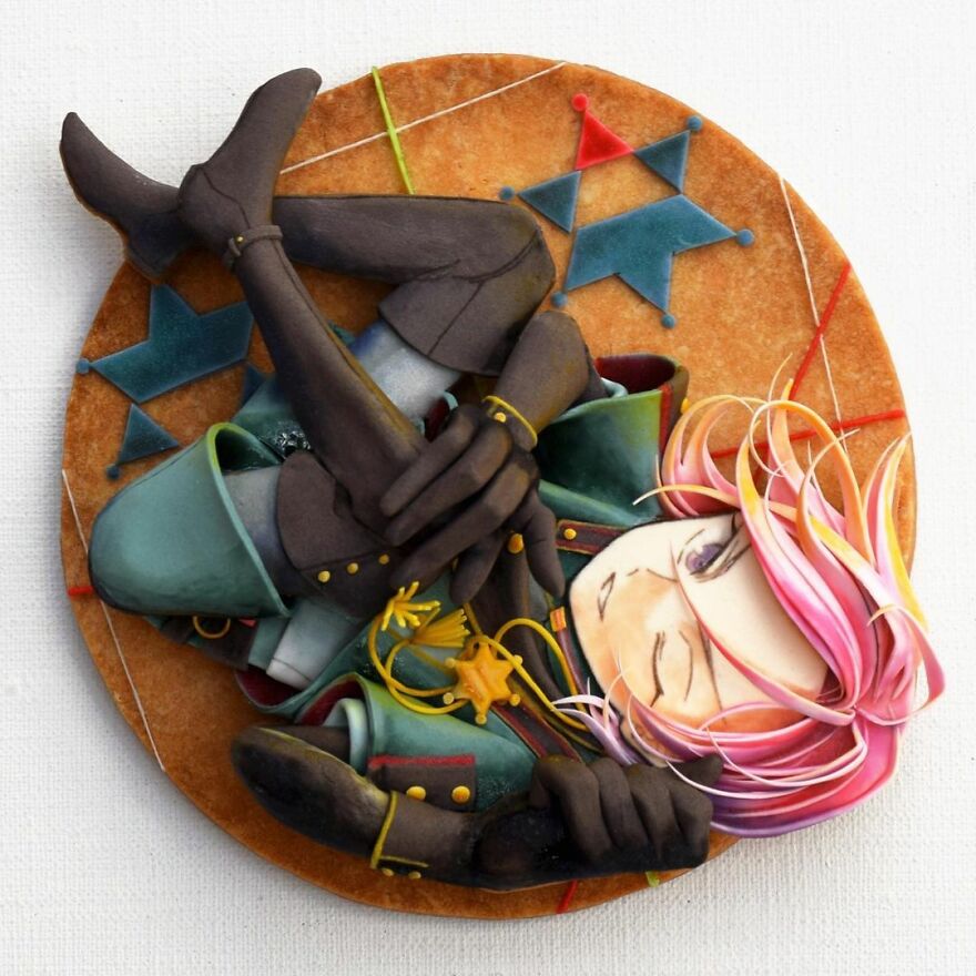 Japanese Artist Transforms Decorated Cookies Into Works Of Art That Seem To Want To Jump Out Of Place (53 Pics)