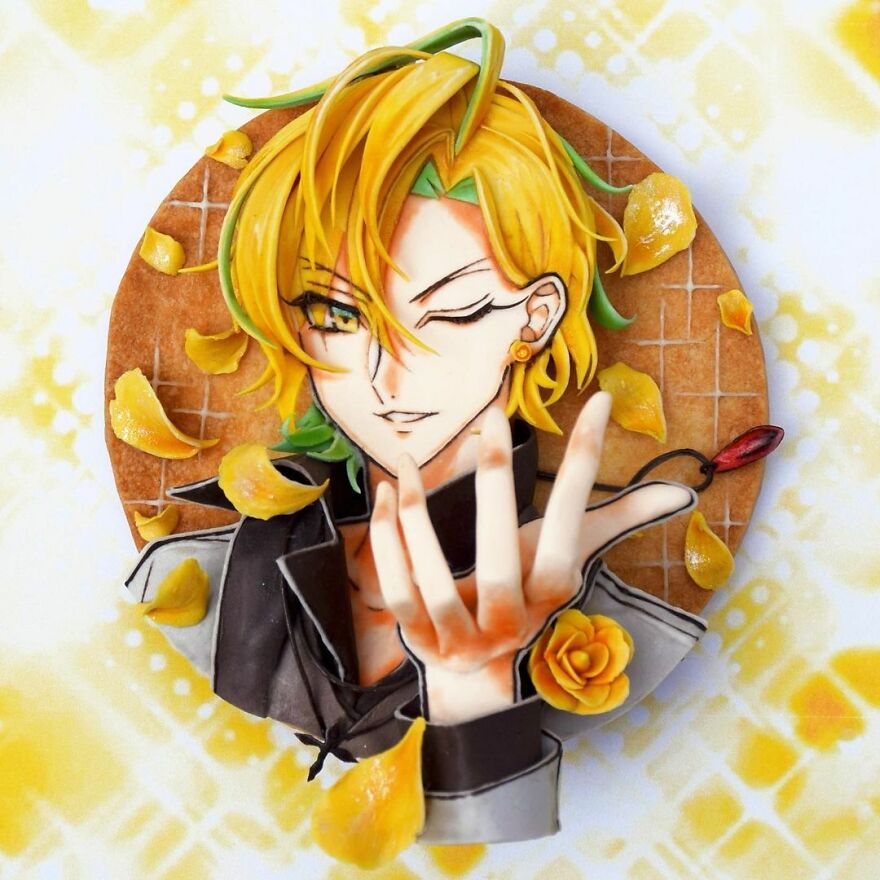 Japanese Artist Transforms Decorated Cookies Into Works Of Art That Seem To Want To Jump Out Of Place (53 Pics)