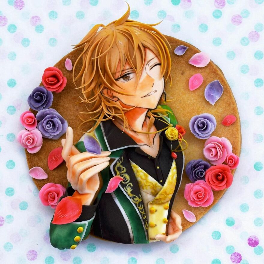 Japanese Artist Transforms Decorated Cookies Into Works Of Art That Seem To Want To Jump Out Of Place (53 Pics)