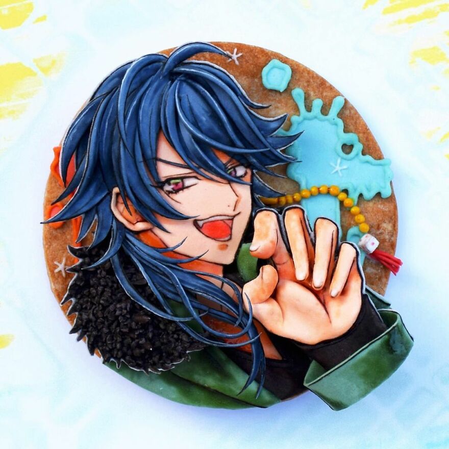 Japanese Artist Transforms Decorated Cookies Into Works Of Art That Seem To Want To Jump Out Of Place (53 Pics)