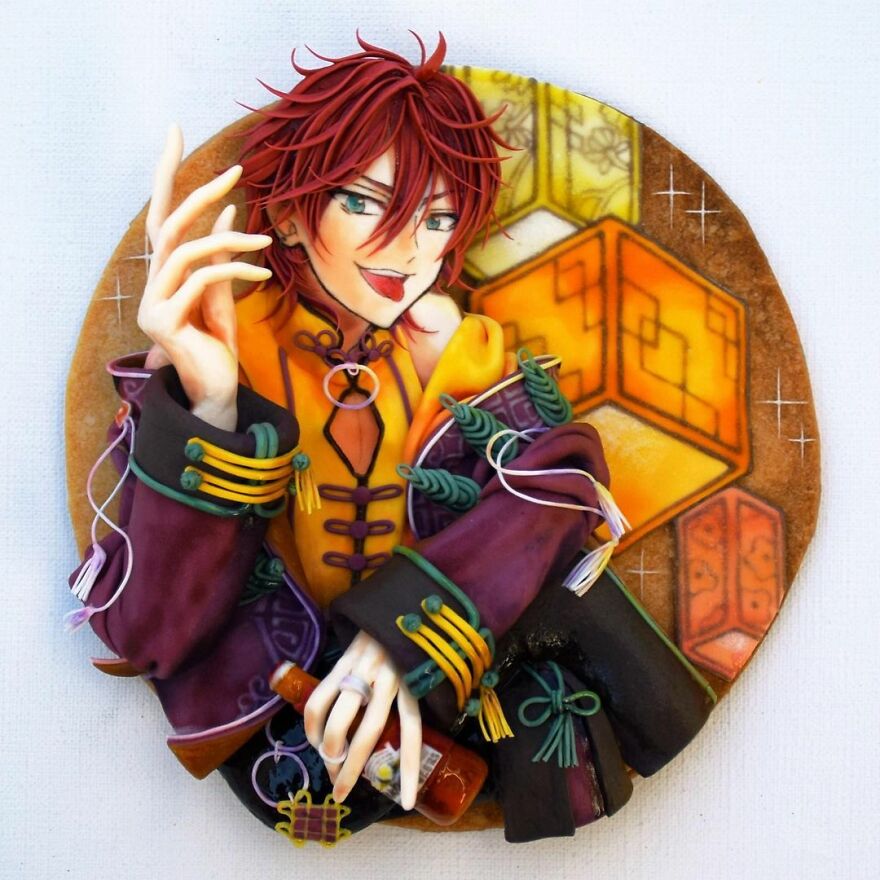 Japanese Artist Transforms Decorated Cookies Into Works Of Art That Seem To Want To Jump Out Of Place (53 Pics)