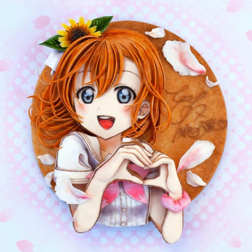 Japanese Artist Transforms Decorated Cookies Into Works Of Art That Seem To Want To Jump Out Of Place (53 Pics)