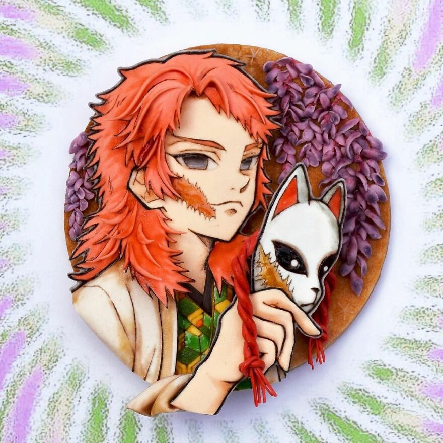 Japanese Artist Transforms Decorated Cookies Into Works Of Art That Seem To Want To Jump Out Of Place (53 Pics)