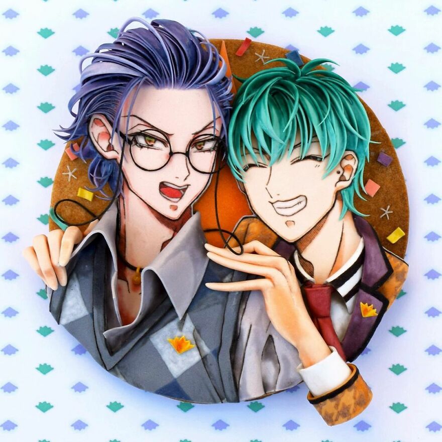 Japanese Artist Transforms Decorated Cookies Into Works Of Art That Seem To Want To Jump Out Of Place (53 Pics)