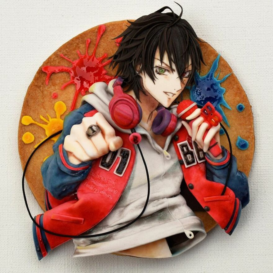 Japanese Artist Transforms Decorated Cookies Into Works Of Art That Seem To Want To Jump Out Of Place (53 Pics)