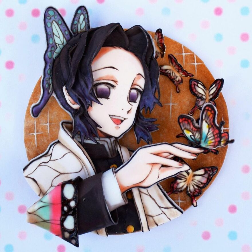 Japanese Artist Transforms Decorated Cookies Into Works Of Art That Seem To Want To Jump Out Of Place (53 Pics)