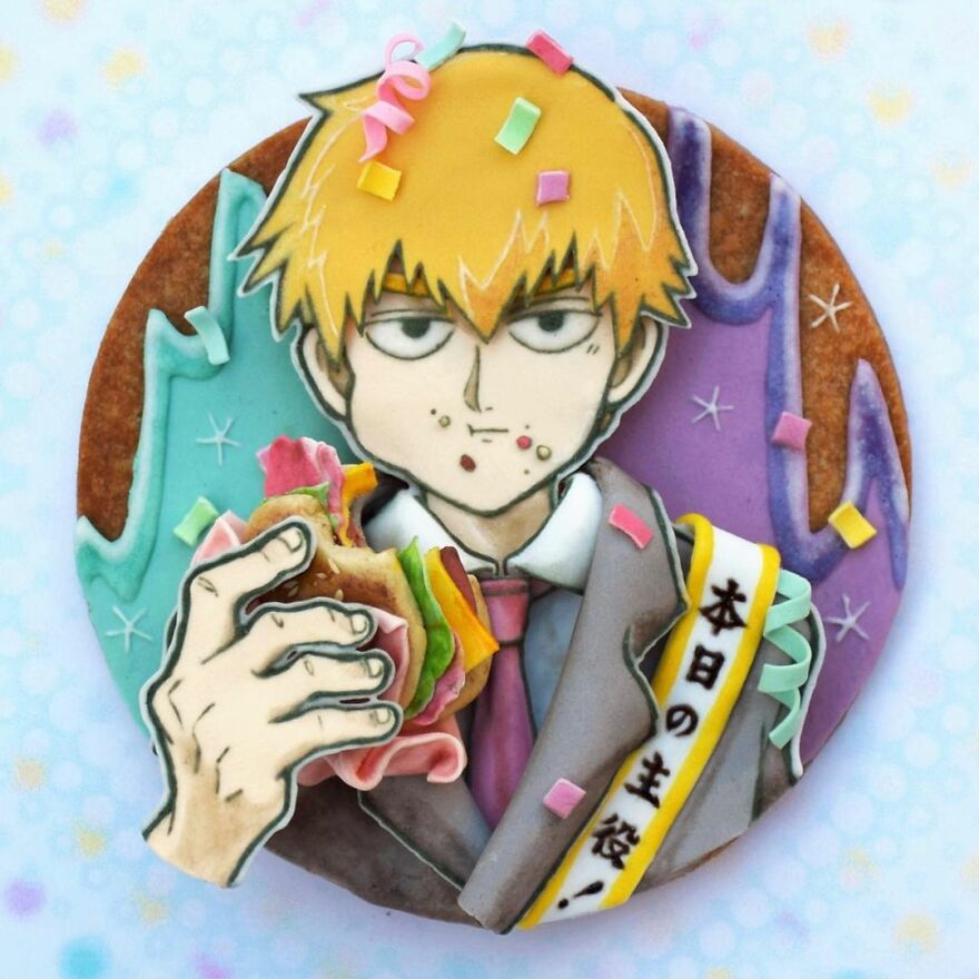 Japanese Artist Transforms Decorated Cookies Into Works Of Art That Seem To Want To Jump Out Of Place (53 Pics)