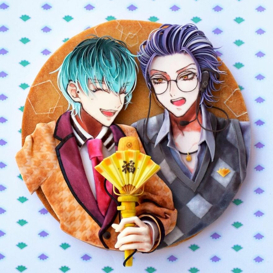 Japanese Artist Transforms Decorated Cookies Into Works Of Art That Seem To Want To Jump Out Of Place (53 Pics)