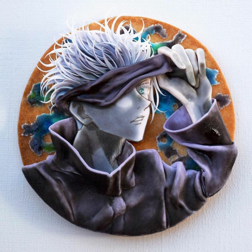 Japanese Artist Transforms Decorated Cookies Into Works Of Art That Seem To Want To Jump Out Of Place (53 Pics)