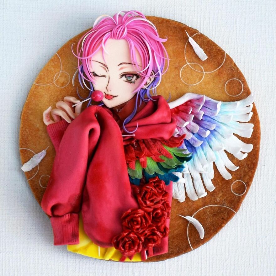 Japanese Artist Transforms Decorated Cookies Into Works Of Art That Seem To Want To Jump Out Of Place (53 Pics)