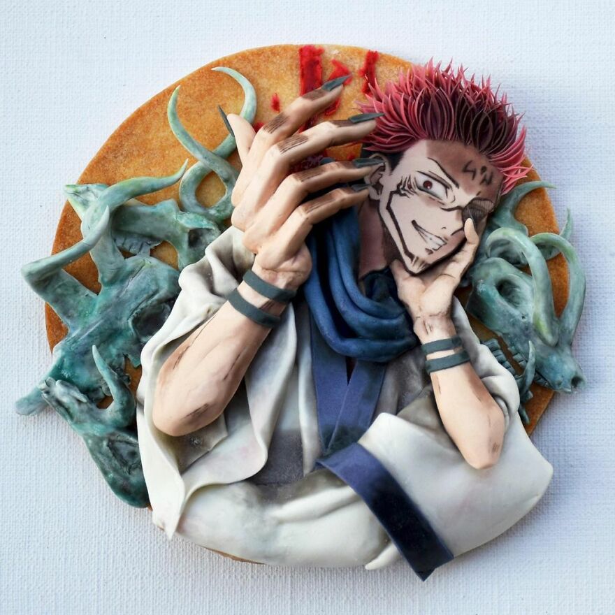 Japanese Artist Transforms Decorated Cookies Into Works Of Art That Seem To Want To Jump Out Of Place (53 Pics)