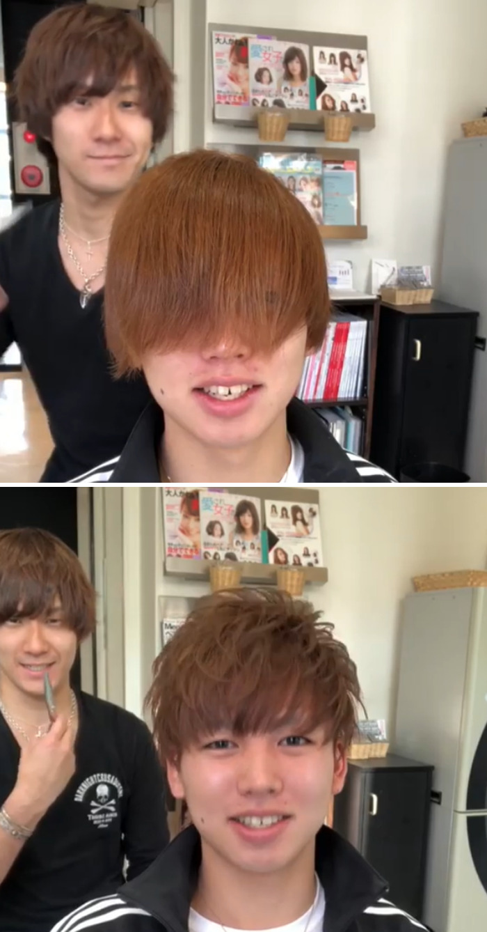 Japanese Hairdresser Rejuvenate Their Clients With Just One Haircut And Enchants Thousands Of People