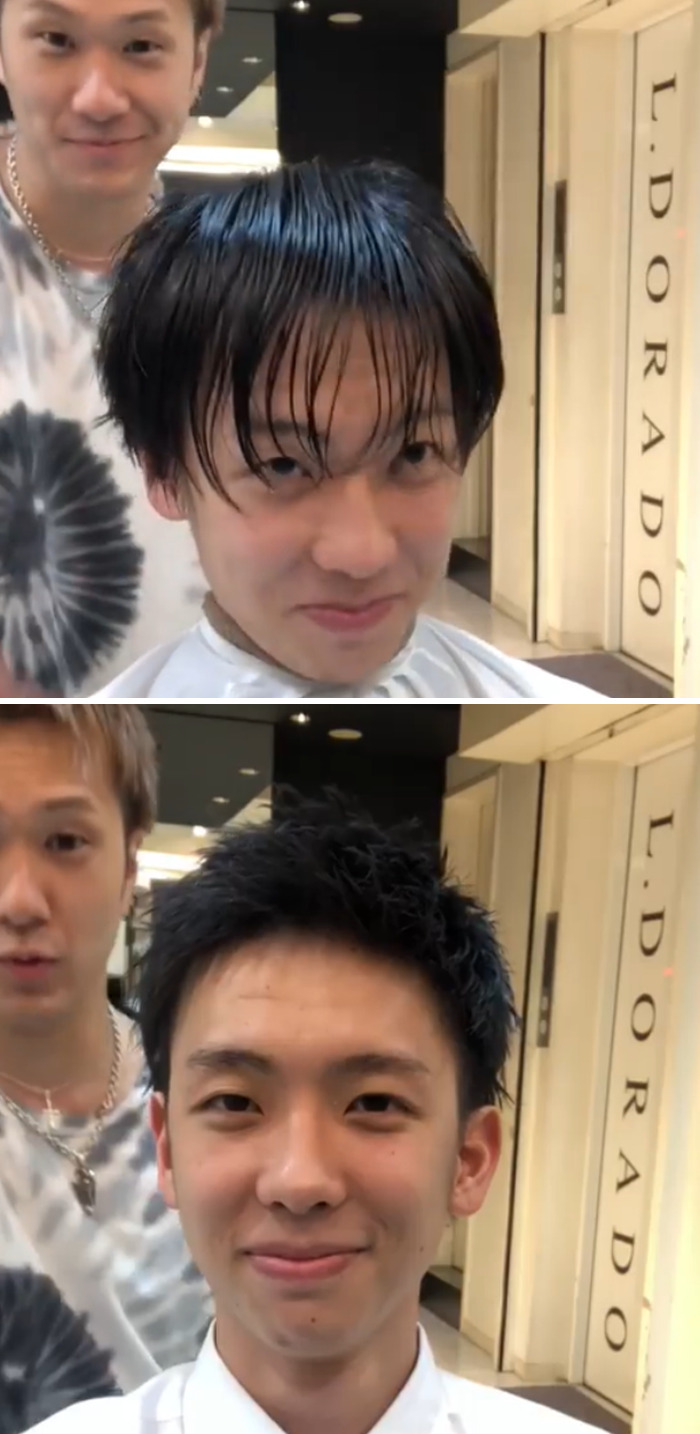 Japanese Hairdresser Rejuvenate Their Clients With Just One Haircut And Enchants Thousands Of People