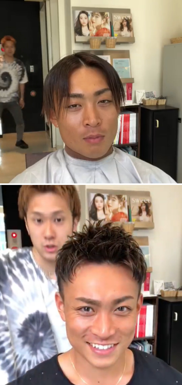 Japanese Hairdresser Rejuvenate Their Clients With Just One Haircut And Enchants Thousands Of People