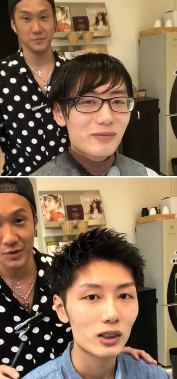 Japanese Hairdresser Rejuvenate Their Clients With Just One Haircut And Enchants Thousands Of People