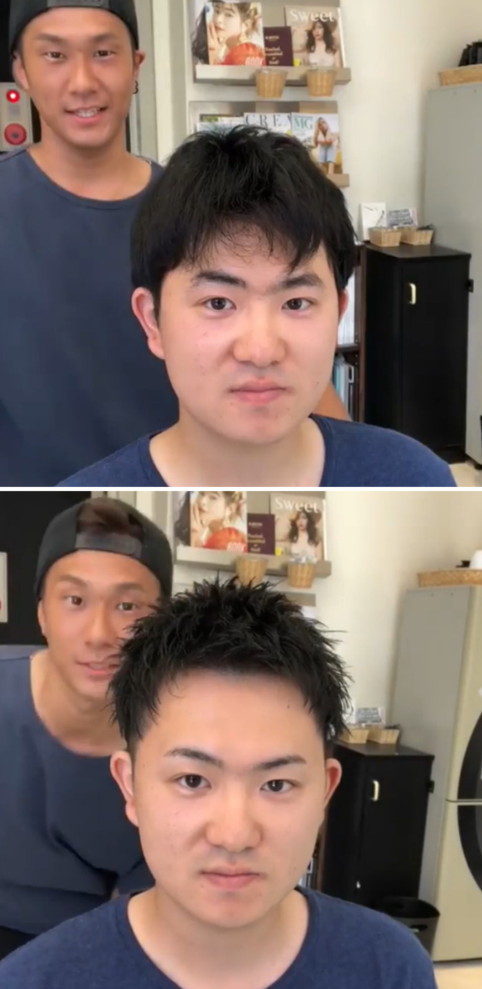 Japanese Hairdresser Rejuvenate Their Clients With Just One Haircut And Enchants Thousands Of People