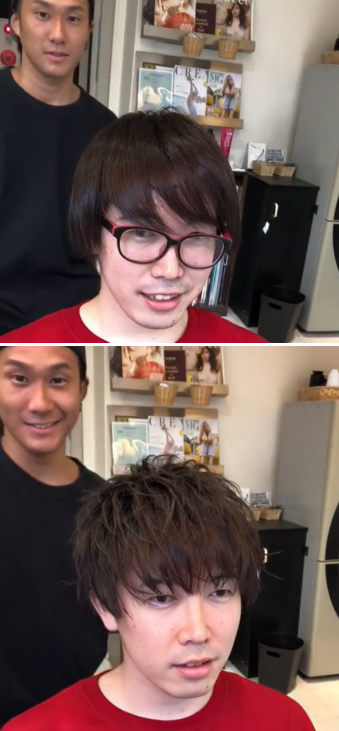 Japanese Hairdresser Rejuvenate Their Clients With Just One Haircut And Enchants Thousands Of People