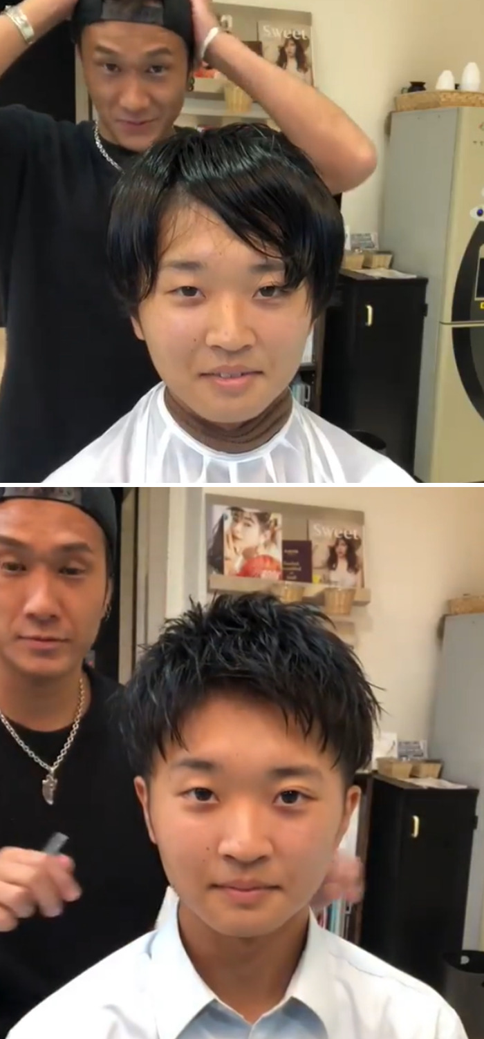 Japanese Hairdresser Rejuvenate Their Clients With Just One Haircut And Enchants Thousands Of People