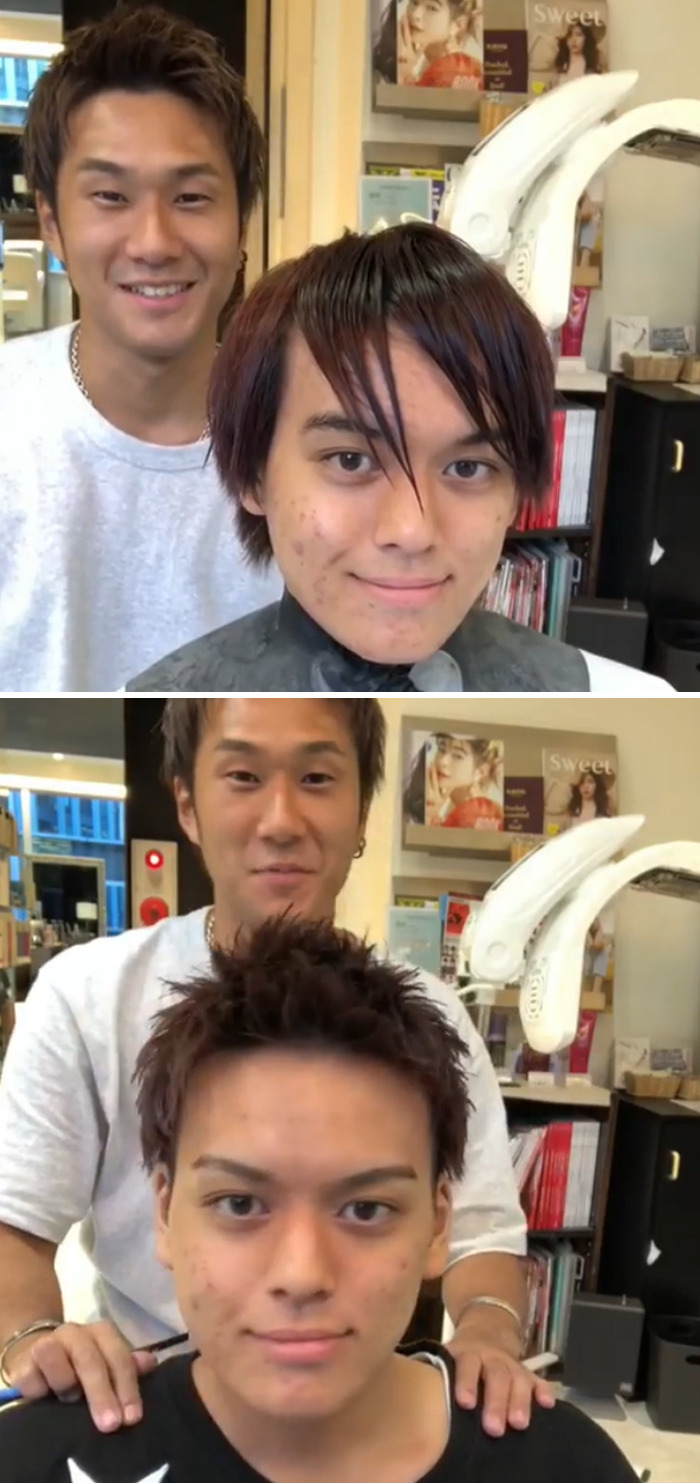 Japanese Hairdresser Rejuvenate Their Clients With Just One Haircut And Enchants Thousands Of People