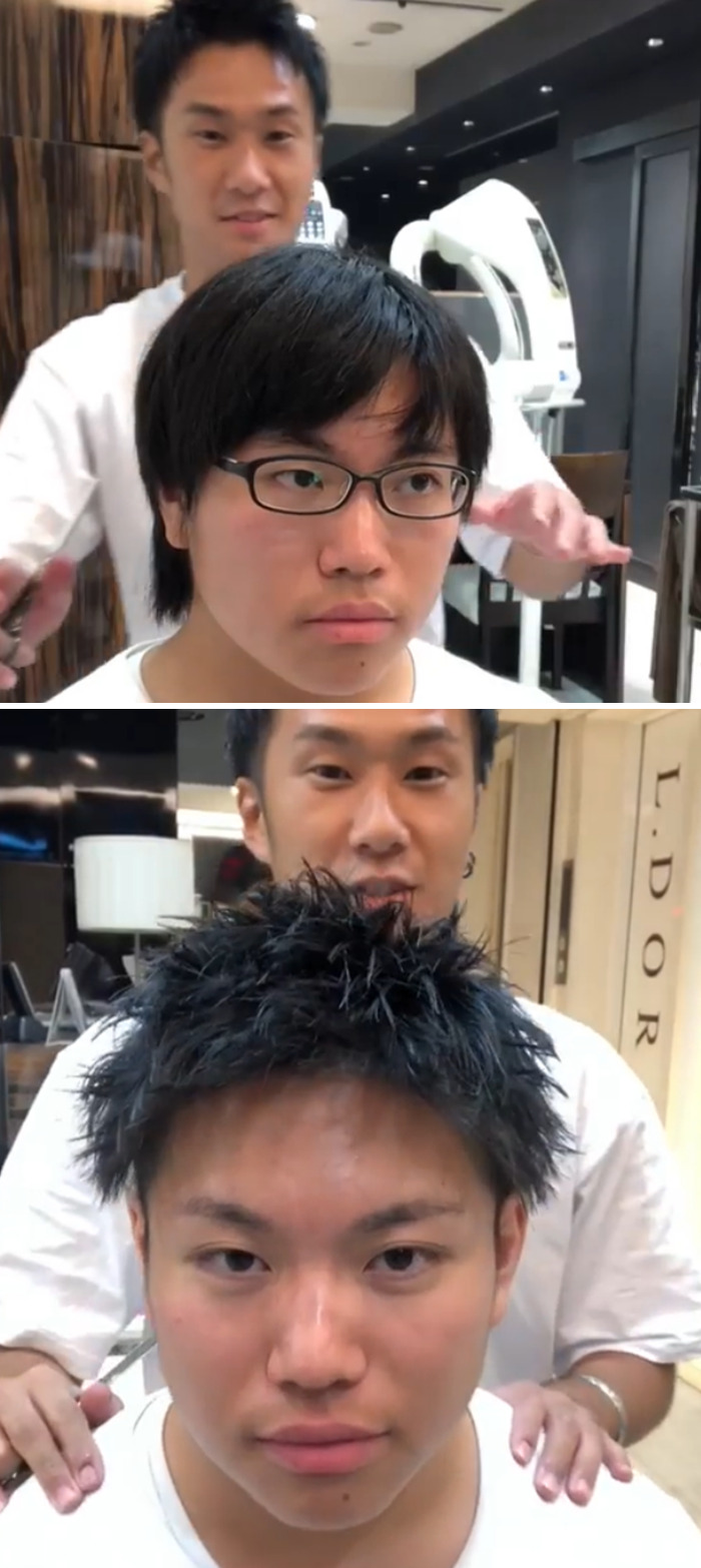 Japanese Hairdresser Rejuvenate Their Clients With Just One Haircut And Enchants Thousands Of People