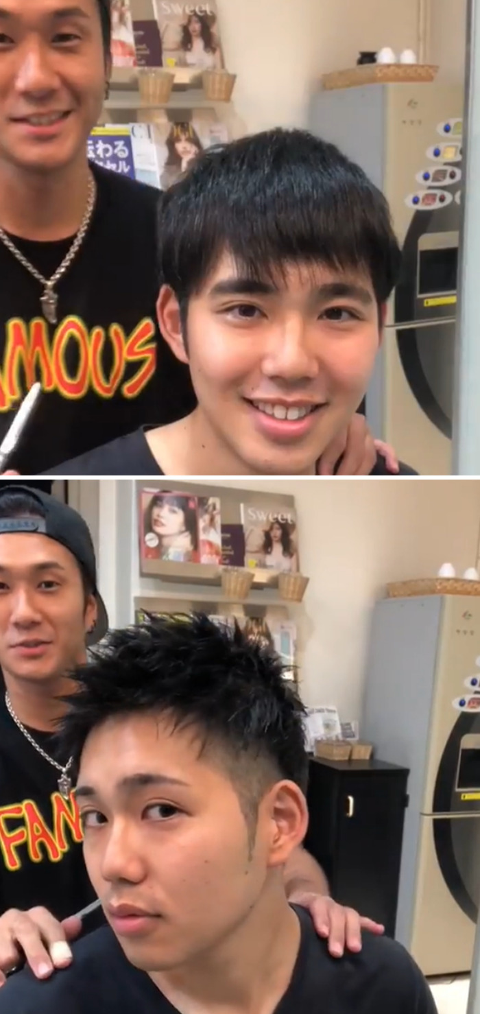 Japanese Hairdresser Rejuvenate Their Clients With Just One Haircut And Enchants Thousands Of People