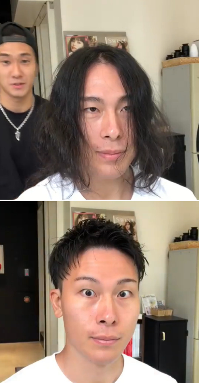 Japanese Hairdresser Rejuvenate Their Clients With Just One Haircut And Enchants Thousands Of People