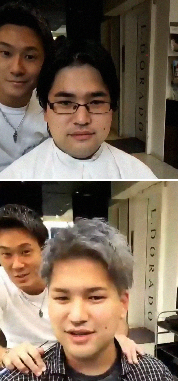 Japanese Hairdresser Rejuvenate Their Clients With Just One Haircut And Enchants Thousands Of People